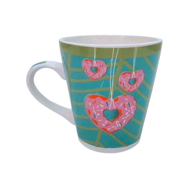 Imagem de Caneca Cônica 300ml Love Is In The Air Fratelli Cerâmica