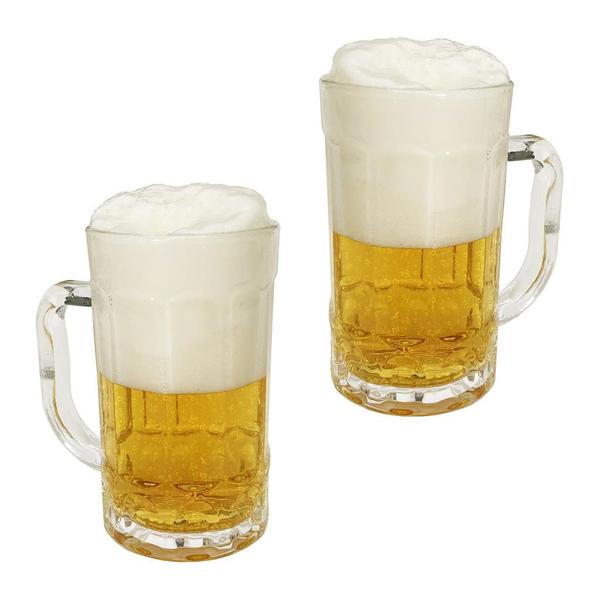 Imagem de Caneca Copo De Chopp Cerveja 400 Ml Zero Grau 2 Peças