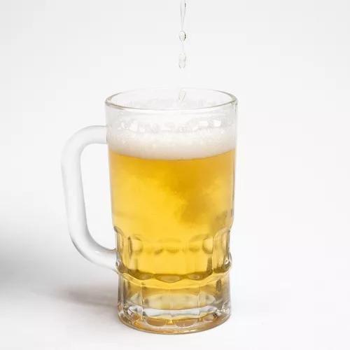 Imagem de Caneca Copo de Vidro Chopp Cerveja 360ml Festas Bares Lazer