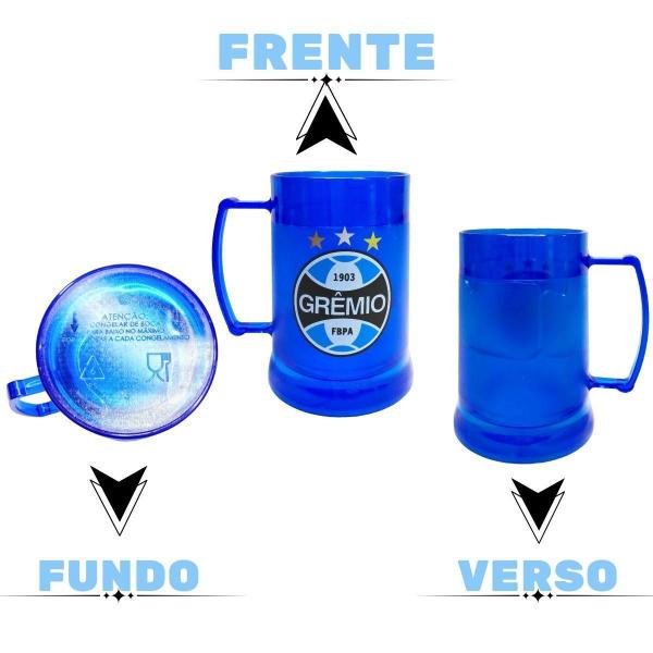 Imagem de Caneca Copo Gel 300Ml Térmica Chopp Cerveja Time Clube