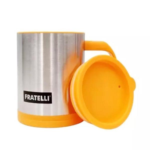 Imagem de  Caneca Copo Mixer De Inox Com Tampa 350ml - Fratelli