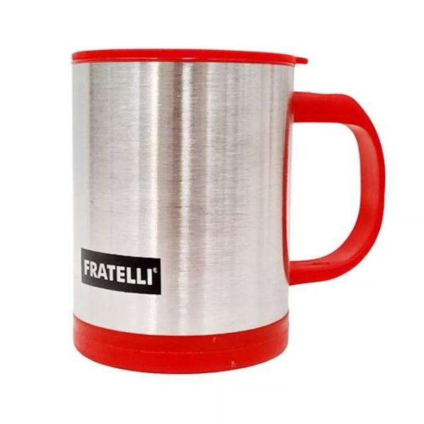 Imagem de  Caneca Copo Mixer De Inox Com Tampa 350ml - Fratelli