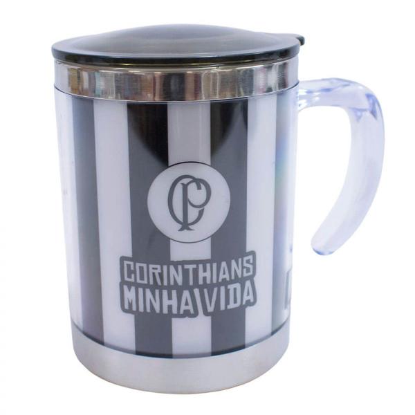 Imagem de Caneca Corinthians Térmica 450 ML - QH004E-1