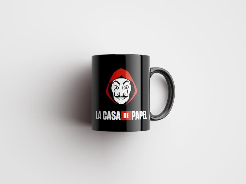 Imagem de Caneca criativa la casa de papel