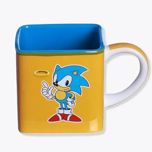 Imagem de Caneca Cubo Sonic The Hedgehog Oficial Zc - 10024428