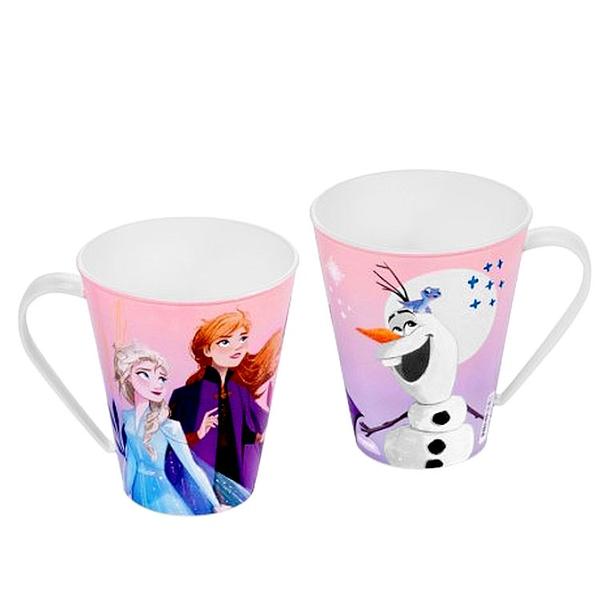 Imagem de Caneca da Frozen com Alça de 360ml Plasútil - 1 Unidade