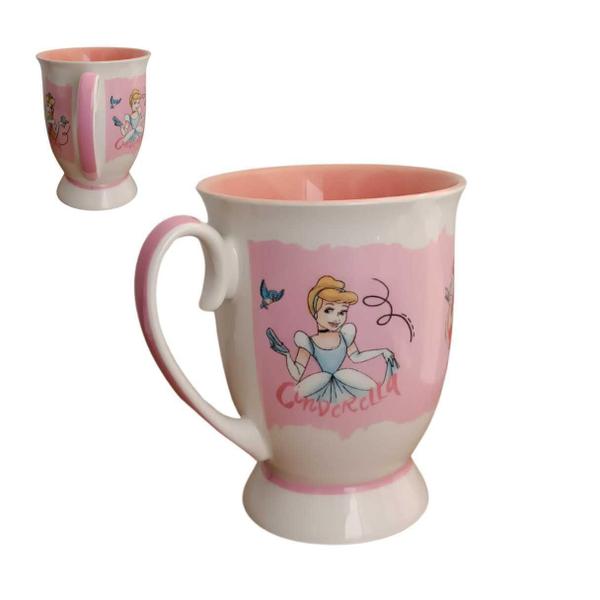 Imagem de Caneca Das Princesas Disney Coleção Café Chá Rosa