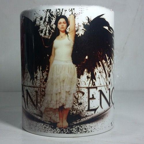 Imagem de Caneca De Bandas Rock Goticos Evanescence Gothic Metal Band