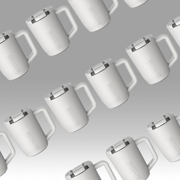 Imagem de Caneca de café BrüMate Müv 450ml Isolada em Aço Inoxidável Dune