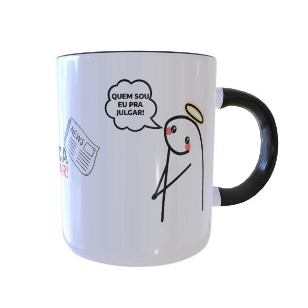 Imagem de Caneca De Café Flork Jornal Fofoca No Ar 325Ml