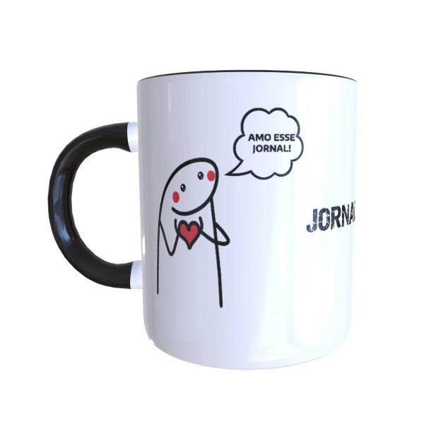 Imagem de Caneca De Café Flork Jornal Fofoca No Ar 325Ml