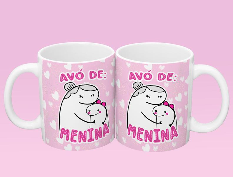 Imagem de Caneca de Ceramica - Avó de menina