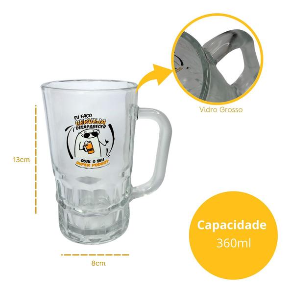 Imagem de Caneca de Cerveja - Flork Frase Engraçada