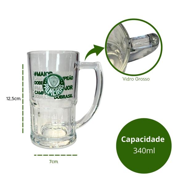 Imagem de Caneca de Cerveja Times 340ml