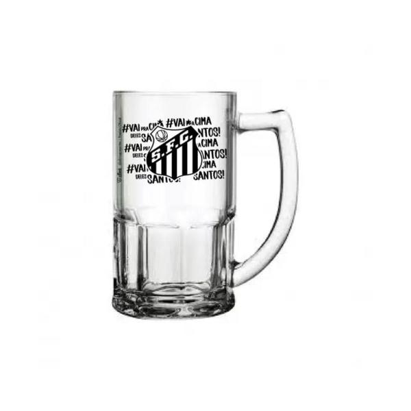 Imagem de Caneca de Cerveja Vidro Bristol Santos 340ml - Allmix