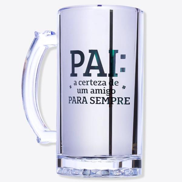 Imagem de Caneca de chopp eletrostática pai para sempre