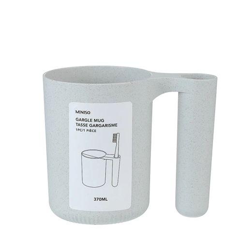 Imagem de Caneca de enxague bucal com porta escova