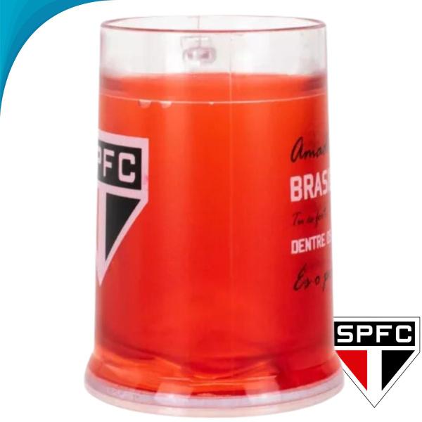 Imagem de Caneca De Gel São Paulo Futebol Clube Mantém Bebida Gelada Presente Para Mãe