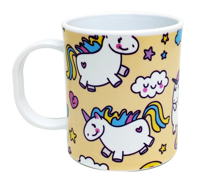 Imagem de Caneca de Plástico Personalizada - Unicórnio (Com Nome)