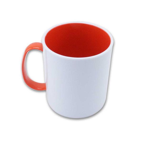 Imagem de Caneca de Polímero P/Sublimação Interno Color 400ml - 6 Un