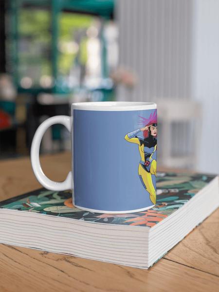 Imagem de Caneca de Porcelana 325ml Jean Grey Desenho X-Men Md25