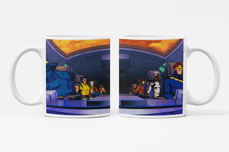 Imagem de Caneca de Porcelana 325ml Tempestade Desenho X-Men Md20