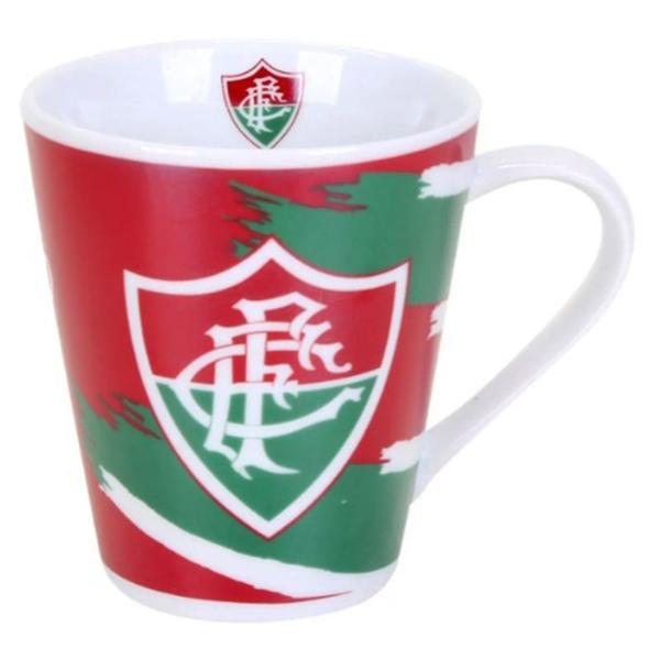 Imagem de Caneca De Porcelana Allmix Estampa Fluminense 290 ML Vermelho