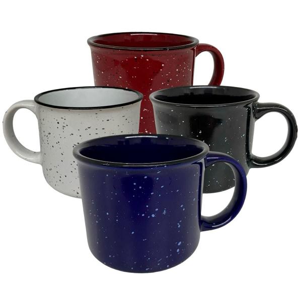 Imagem de Caneca de Porcelana Alta Colorida 360ml Chá Café Bebidas etc