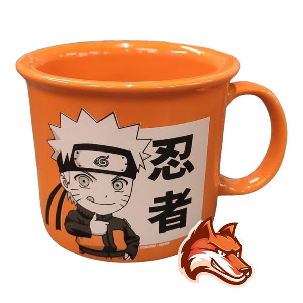 Imagem de Caneca de Porcelana Camp Naruto: Chibi 280 ml