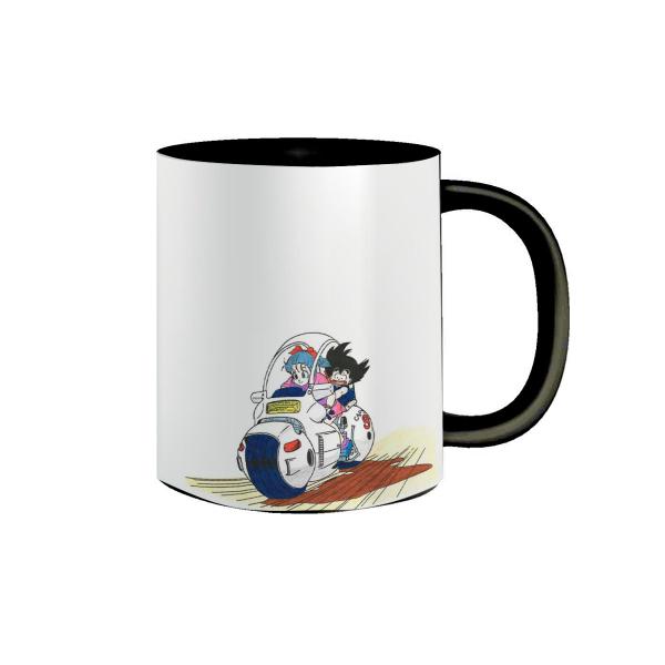 Imagem de Caneca de Porcelana Capsule Corp Dragon Ball Goku e Bulma