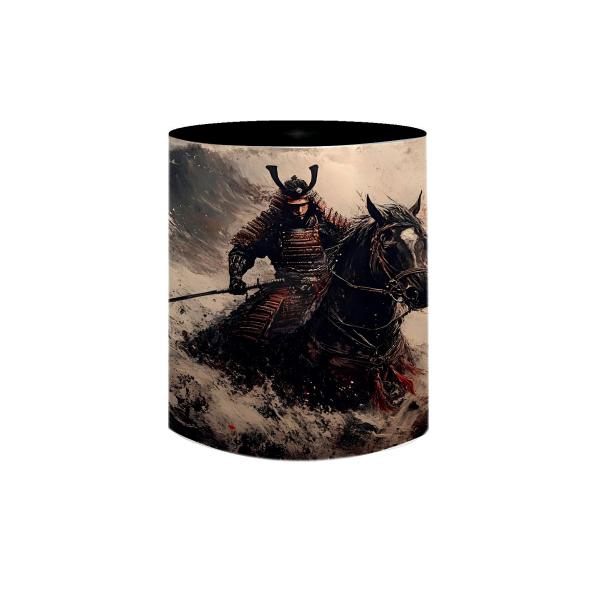 Imagem de Caneca de Porcelana Cavaleiro Medieval Samurai Guerreiro