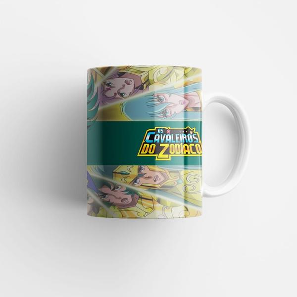 Imagem de Caneca de Porcelana Cavaleiros Do Zodíaco