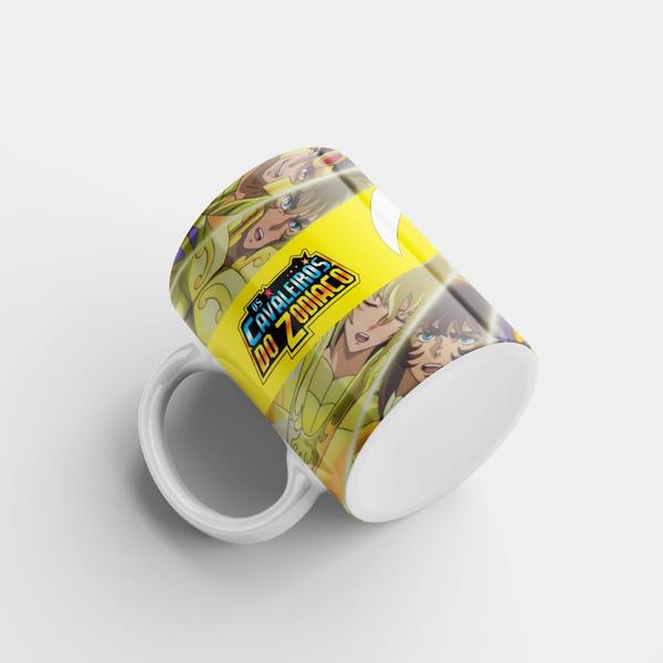 Imagem de Caneca de Porcelana Cavaleiros Do Zodíaco