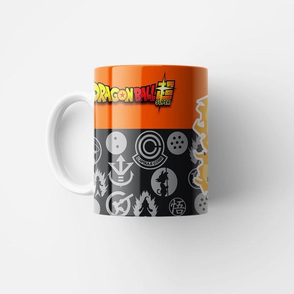 Imagem de Caneca de Porcelana Dragon Ball Goku Ssj2