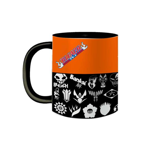 Imagem de Caneca de Porcelana Ichigo Kurosaki Bleach Mangá Chibi 325mL