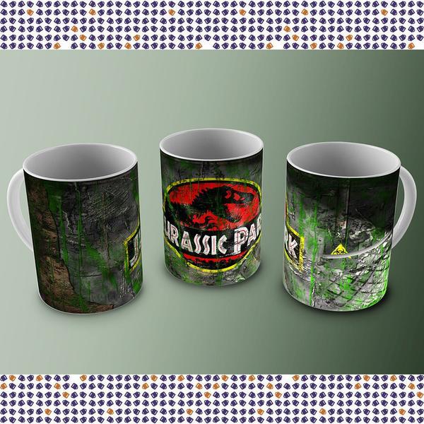 Imagem de Caneca de Porcelana  Jurassic Park 04