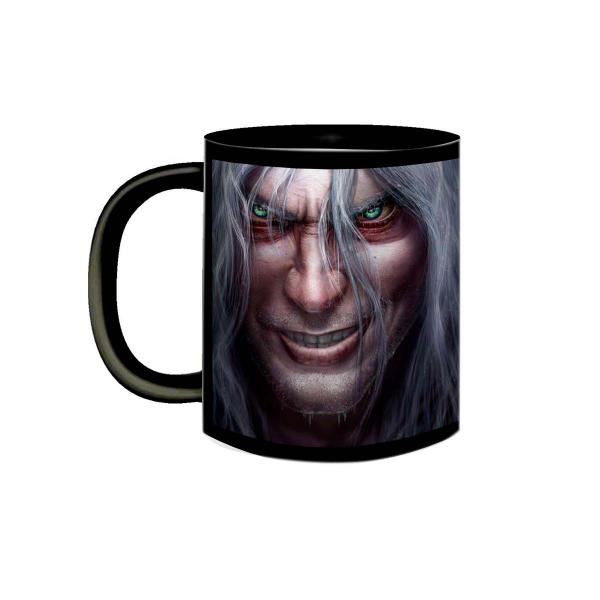 Imagem de Caneca de Porcelana Lich King Warcraft Personagem Dota 2