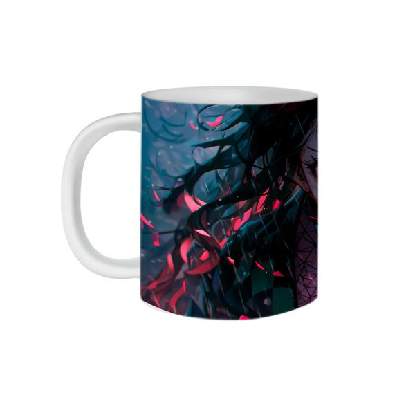 Imagem de Caneca de Porcelana Mágica Demon Slayer Nezuko Kamado 325mL