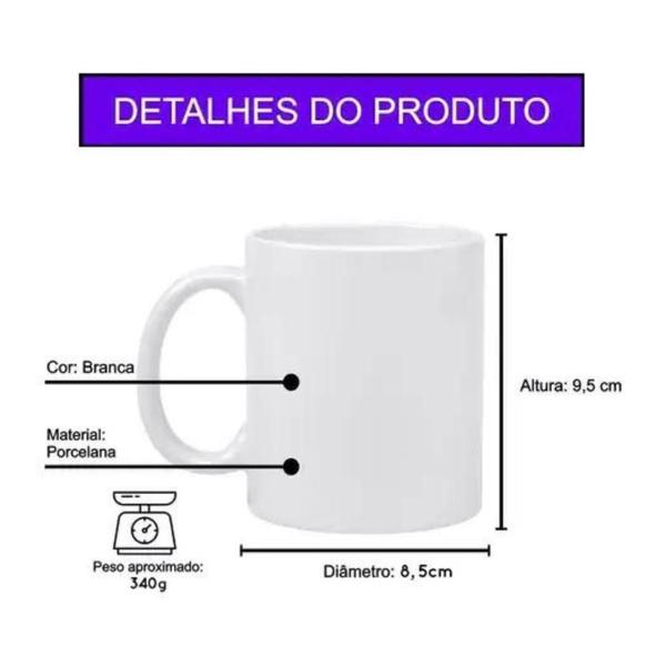 Imagem de Caneca De Porcelana Mulher De Fases Flork Presente Lembrança