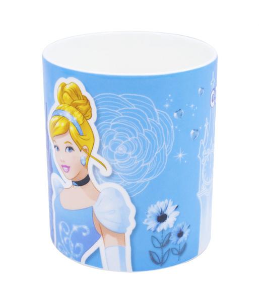 Imagem de Caneca De Porcelana Na Lata Cinderela 350ML - Azul Claro