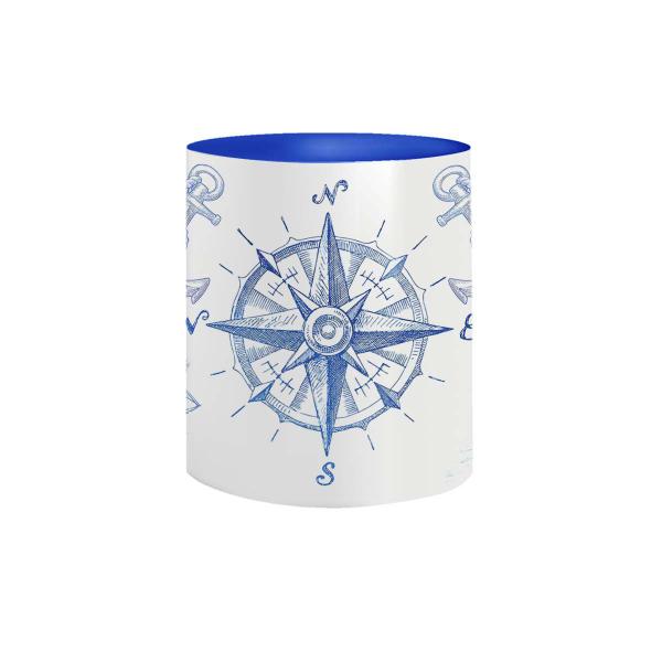 Imagem de Caneca de Porcelana Navegadores do Mar Farol de Sagres Navio