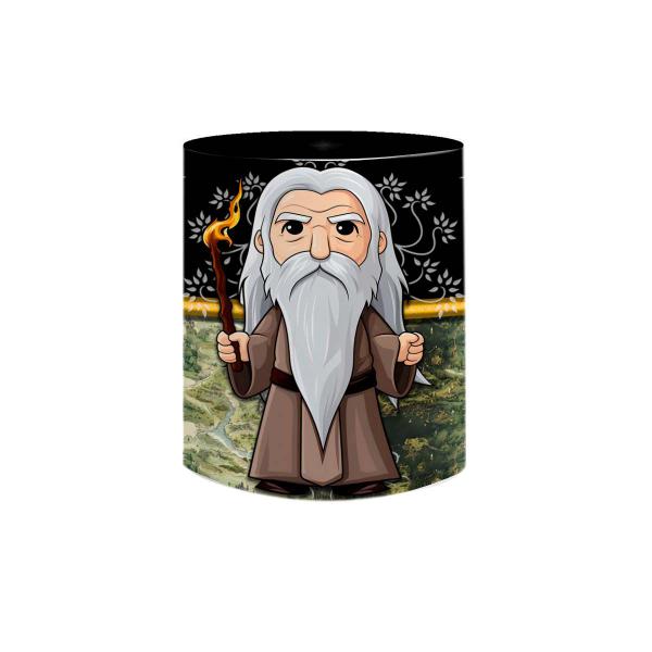 Imagem de Caneca de Porcelana O Senhos dos Anéis Saruman Coleção 325mL