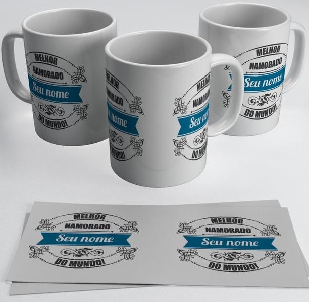 Imagem de Caneca de porcelana Personalizada - presente para Melhor Namorado (a)