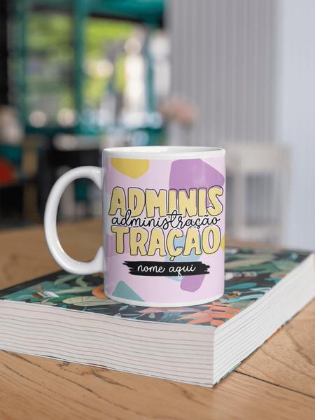 Imagem de Caneca de Porcelana Personalizada Profissão Administração