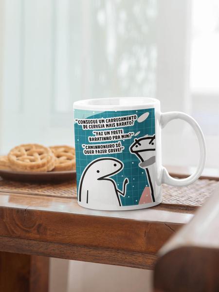 Imagem de Caneca de Porcelana Personalizada Profissão Caminhoneiro