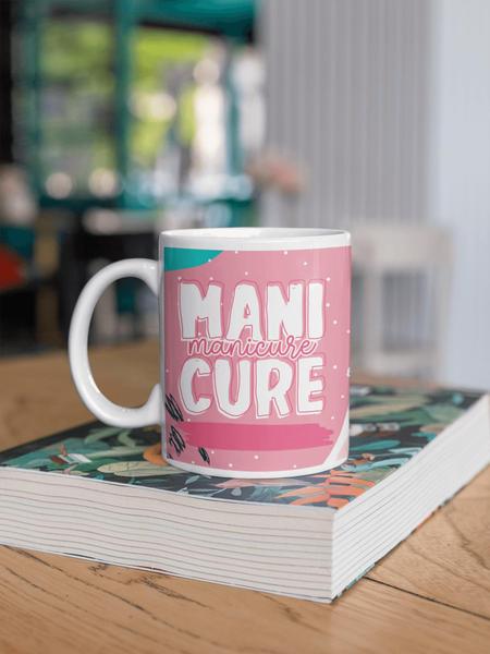 Imagem de Caneca de Porcelana Personalizada Profissão Manicure