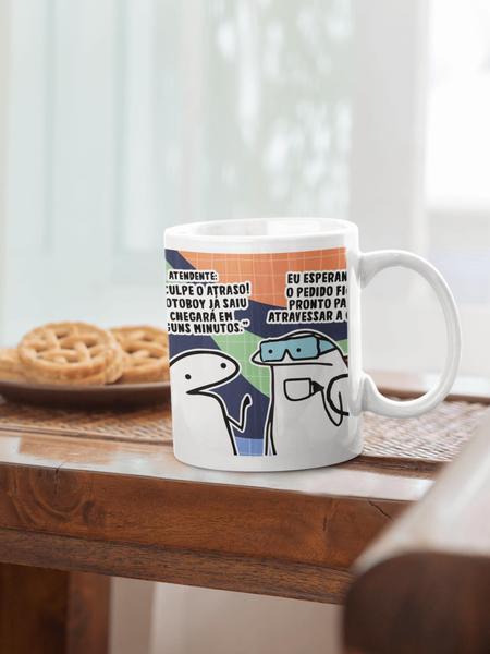 Imagem de Caneca de Porcelana Personalizada Profissão Motoboy