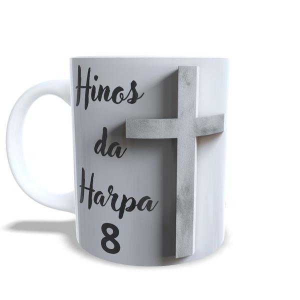 Imagem de Caneca de Porcelana Personalizadas Hinos da Harpa Cristã 