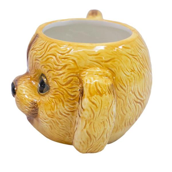 Caneca De Porcelana Rosto Cachorro Orelhas Grandes Caídos - Taimes Imagem de Caneca De Porcelana Rosto Cachorro Orelhas Grandes Caídos
