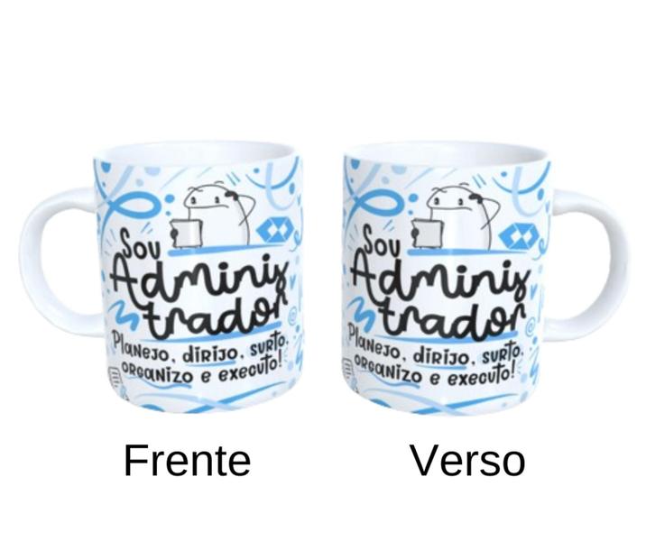 Imagem de Caneca de Porcelana - Sou Administrador - Flork Meme